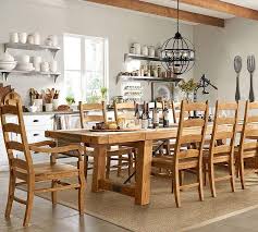 Pottery Barn Benchwright Extending Table Wynn Chair Dining Set Pottery Barn Kitchen Table Farmhouse Dining Kitchen Design Gallery
