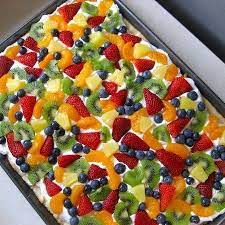 Fruit Pizza Recipe Recipe Fruit Pizza Bar Fruit Pizza Sugar Cookie Fruit Pizza Recipe