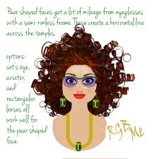 A distinct jawline is the telltale sign. Pear Face Shape Rgb Me Face Glassesforyourfaceshapepear Pear Rgb Shape Gesichtsform Schonheit Gesicht