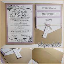 35 Amazing Image Of Wedding Invitation Pockets Regiosfera Com Kraft Wedding Invitations Pocket Fold Wedding Invitations Wedding Invitations With Pictures