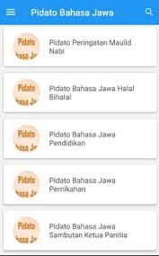 Perkara niku dipa sepatu seluruh umat beliau sampun dados umat ingkang nggadahi ilmu pengetahuan di sepatu mobilio ingkang apa kang sedya. Contoh Pidato Bahasa Jawa Lengkap Pour Android Telechargez L Apk
