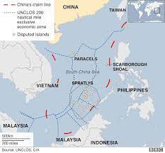 As observed on the physical map of china above, the country has a highly varied topography. South China Sea Dispute Huge Chinese Fishing Fleet Alarms Philippines Bbc News