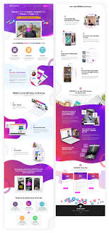 Design 29 By Omguys Sales Page For Sas Software Page Design Web Design Mobile Web Design