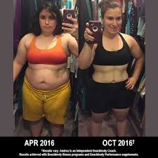 Andrea Lost 60 Lbs In 6 Months With Beachbody See Her Results Transformation Body Fitness Inspiration 6 Month Body Transformation