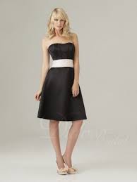 Black Bridesmaid Dresses Knee Length Bridesmaid Dresses Silk Bridesmaid Dresses Allure Bridesmaid Dresses