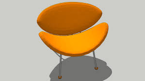 Artifort orange slice chair chairs computer generated 3d model. Orange Slice By Artifort Chairs Designed By Pierre Paulin 3d Warehouse