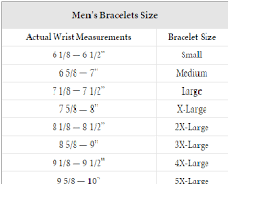Bracelet Size Chart Bead Crafts Bracelet Size Chart