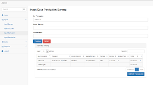 Download Source Code Aplikasi Sistem Kasir Sederhana Pada Bengkel Dengan PHP MYSQL