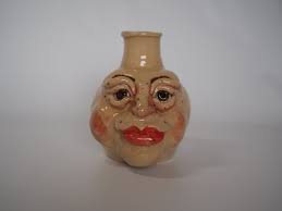 人面壺 Michael(Human face pot, Michael) 」