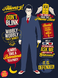 Also included is a chart for the don't blink text that can be added around the neck. Tom Trager Vs The Blog Top Quotes From The 10th Doctor Allons Y