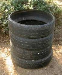 This is one of the simplest projects that you can do with old tires and only requires a tire, a round piece of board and a few legs. 7 Cheap And Creative Ways To Repurpose Old Tires