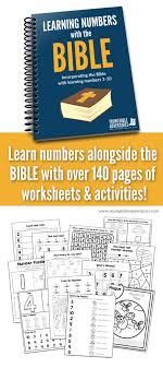 Bible Numbers Sales Page Bible Lessons For Kids Learning Numbers Bible Lessons Plans
