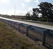 Highway Traffic W Beam Guardrails Reflective Delineator