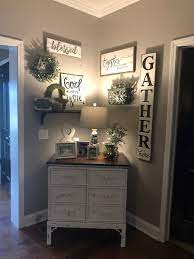 Ahh The Perfect Amount Of Farmhouse Style I Distressed The Chest Myself And Love Changi Farm House Living Room Farmhouse Decor Living Room Living Room Decor