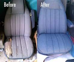 Vinyl technician can make your car, truck, van, boat, or any vinyl, leather, plastic or fabric surface look brand new again. Car Seat Repair Interior Upholstery Long Island Ny