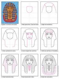 / liste der hieroglyphen, die heiligen schriftzeichen der. Painting King Tut Art Projects For Kids Kunstprojekt Fur Kinder Kinder Zeichnen Agyptische Kunst