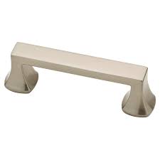 Liberty Mandara 3 In 76 Mm Center To Center Brushed Nickel Drawer Pull P27940c Sn C Brushed Nickel Drawer Pulls Drawer Pulls Brushed Nickel
