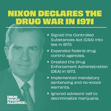 This week 50+ years ago, President Nixon declared drugs “public enemy  number one,” kicking off the disastrous war