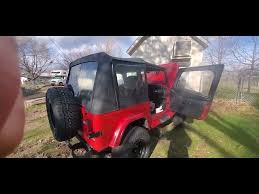 Image result for Poppy Red 1994 Wrangler