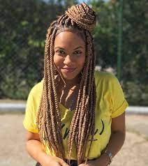 Pin On Box Braids Hairstyles For African American Women