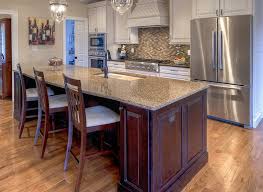 When designing a kitchen, consider the island as another counter or work surface and decide how it will be a part of (or not a part of) the kitchen work triangle. St Louis Custom Kitchen Islands Custom Kitchen Islands