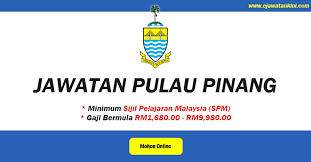Jawatan kosong terkini jabatan kesihatan negeri (jkn via kerjaya.co. Jawatan Kosong 2019 Pulau Pinang Minimum Sijil Pelajaran Malaysia Spm Ejawatankini Com