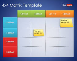 free matrix powerpoint templates free ppt powerpoint