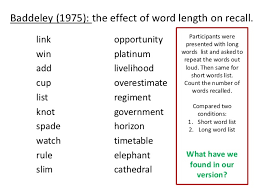 Learn about short term memory with free interactive flashcards. Working Memory Model Case Study Cw Evaluate Msm
