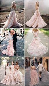 Wedding Trends 15 Romantic Blush Wedding Color Ideas Blush Pink Wedding Dress Pink Wedding Dresses Wedding Dresses Blush