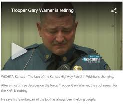 Trooper Ben Gardner announced his retirement from the Kansas Highway Patrol  after 26 years of service.  https://fox4kc.com/news/trooper-ben-announces-his-retirement/