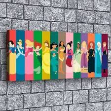 12 X30 Disney Hd Canvas Print Painting Home Decor Picture Room Wall Art Poster Disney Canvas Art Disney Wall Art Diy Canvas Art Painting Price is for one (1) canvas all hand painted! pinterest