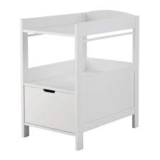 Table A Langer En Bois Blanc L 80 Cm Sweet Maisons Du Monde Muebles Para Bebe Madera Blanca Muebles