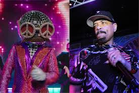 Jordan banjo takes off his disguise revealing himself as the viper during the first episode of itv's the masked dancer. Ice T Unmasked As Disco Ball On Fox S New The Masked Dancer