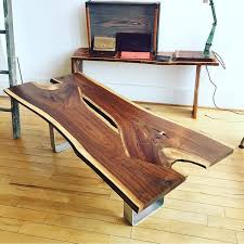 Oreo Oreo Coffee Table Wood Wood Slab Wood Slab Table