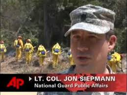 Calif. National Guardsmen to Fight Wildfires