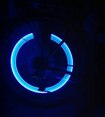 Rbrotherstechnologie 2 Stuck Led Ventilkappen Radbeleuchtung Licht Felgenlicht Tuning Auto Blau Felgen Fahrrad Licht Tuning Auto