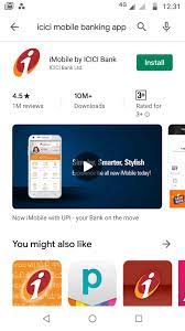 Download the latest version of imobile pay app How To Install And Activate Imobile App By Icici For Mobile Banking
