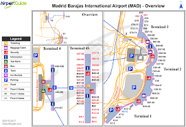 Madrid Madrid Barajas International Mad Airport Terminal Map Overview Airport Guide Airport Airports Terminal