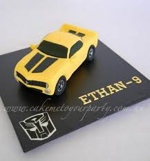 Shop for transformers bumblebee car toy online at target. Bumblebee Transformers Car With Matching Cookies Cake Cakesdecor
