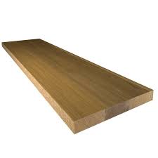 Plan du travail l194xpr84xh90 cm entièrement à la main en bois massif (tilleul). Acheter Plan De Travail Teck Brut