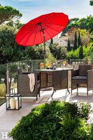 Rot Rot Rot Sind Nicht Alle Unsere Sonnenschirme Dieser Hier Aber Schon Meinhoffi Hoffner Hoeffner Wohnen Mo Gartenmobel Terrassenmobel Garten