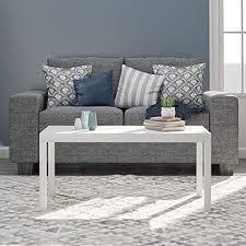 Maybe you would like to learn more about one of these? Amazon Com Ameriwood Home Parsons Modern Coffee Table White Furniture Decor