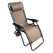 One size toomax nevada 19.4 cu. Uberhaus Patio Lounge Chair Reclining To Relax Taupe Pd Rnrc02c Rona