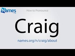 What Does The Name Craig Mean