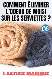 Comment Eliminer L Odeur De Moisi Sur Les Serviettes Le Truc Facile Rapide Recette Serviettes Serviette De Bain Rangement Pour Serviette De Bain
