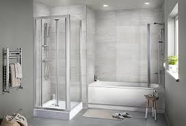 They are easy to install and maintain, keeping your kitchen clean and hygienic. Soft Travertin Light Grey Gloss Stone Effect Ceramic Wall Tile Pack Of 9 L 600mm W 200mm Diy At B Q