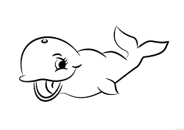 Each printable highlights a word that starts. Cute Whale Coloring Pages Cute Whale Printable Coloring4free Coloring4free Com