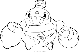 Brawlstarssupercell brawlstarsfanart brawl_stars darryl brawlstars brawlstarsdarryl undertale undertale_game undertalefanart darryl_brawl_stars. Teek Van Brawl Stars Kleurplaat