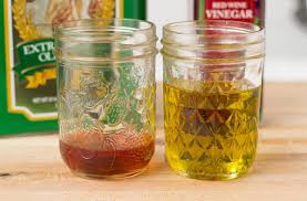 Salad Dressing 101 The Ratio Of Oil To Vinegar Cooking Tips Noshon It Oil Vinegar Dressing Homemade Oil Salad Dressing