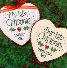 New christmas cross stitch patterns. Lizzie Kate 1st Christmas Cross Stitch Pattern 123stitch